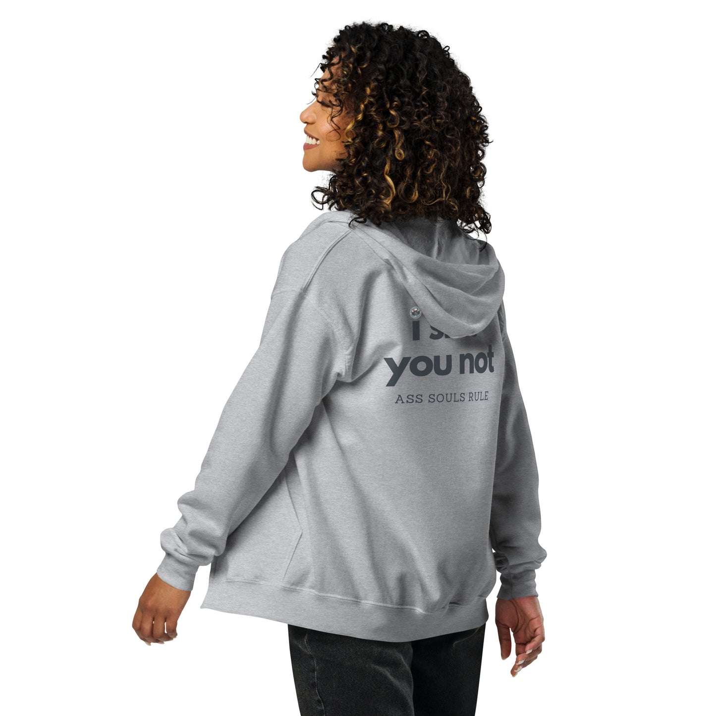 I Shit You Not unisex heavy blend zip hoodie
