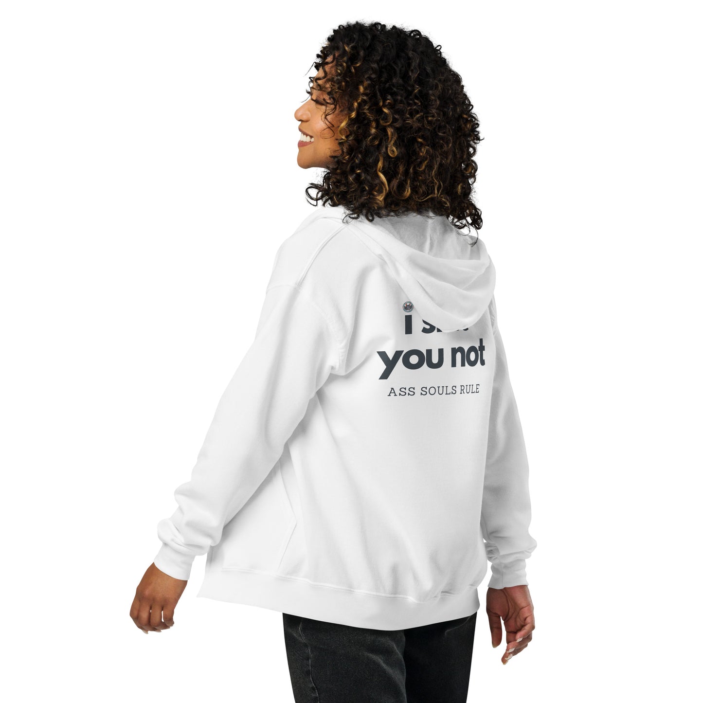 I Shit You Not unisex heavy blend zip hoodie