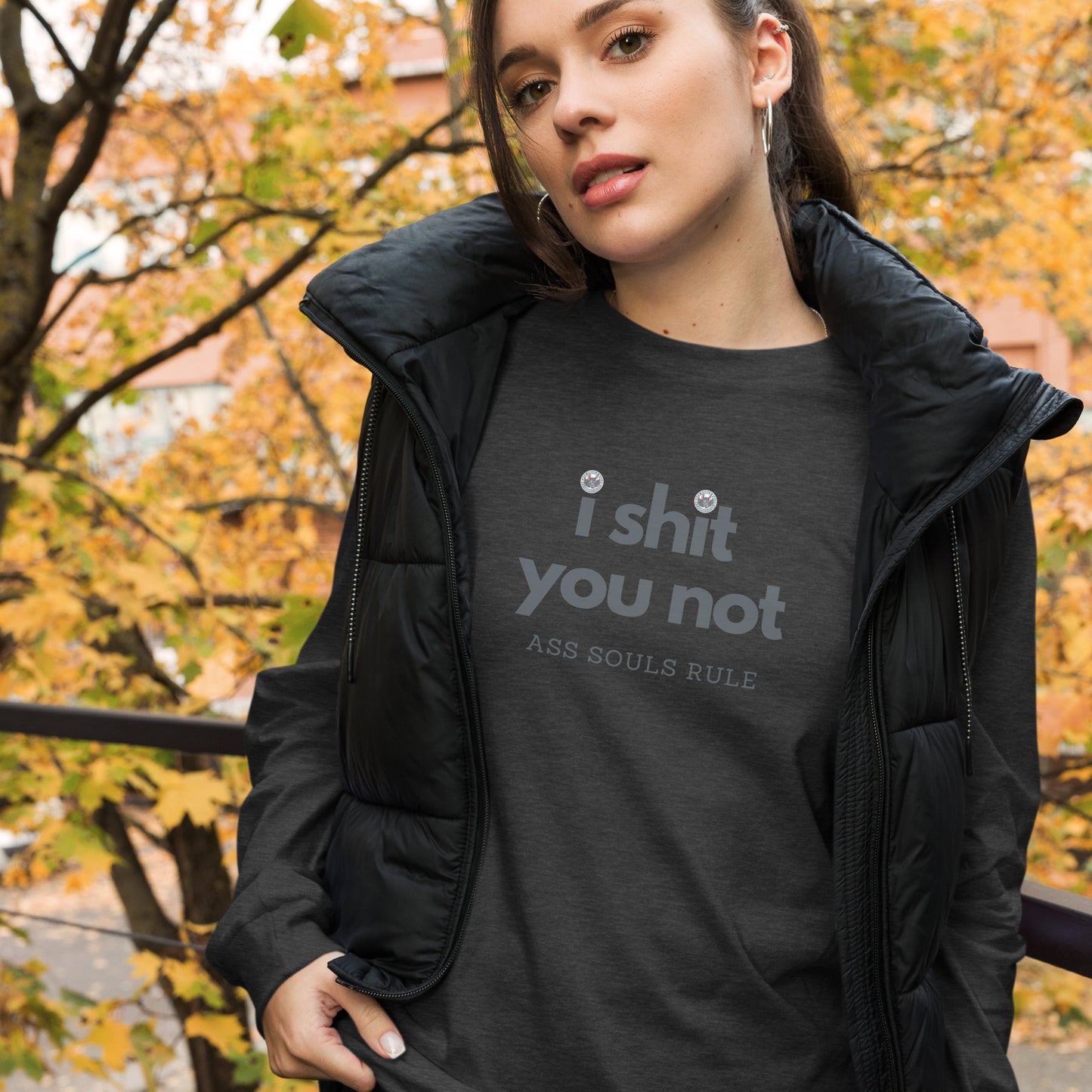 I Shit You Not unisex long sleeve tee