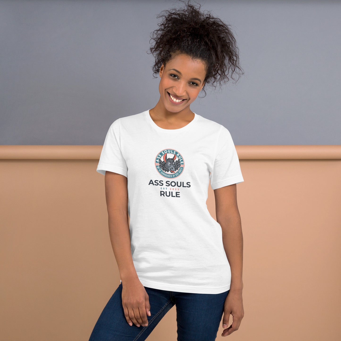 Logo of ASR Est unisex t-shirt